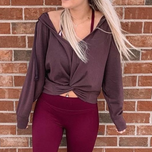 Sydney Twist Front Hoodie - Picture 2 of 5